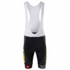 Completo Maglia + Pantaloncino con bretelle 2020 Team Jumbo-Visma Belgio Campioni N001